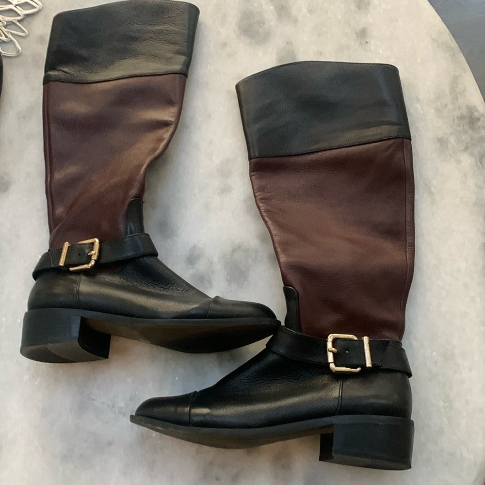Stylish Black and Brown Women's Boots